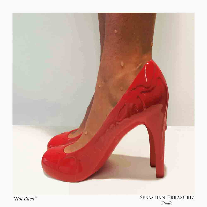 Illustration for article titled 9 Sexy 3D-Printed Heels That Objectify 9 Real Women (NSFW)